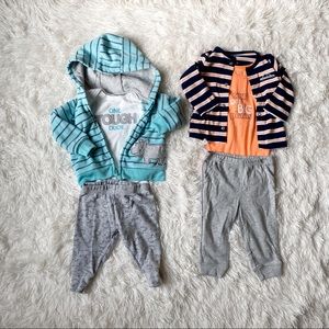 Bundle of 2 Baby Outfits Size 6 Months